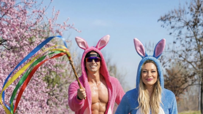 FOTO: Lucie Borhyová přidala AI fotku.
