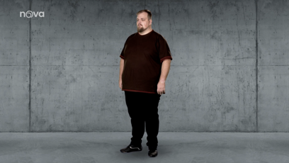 FOTO: Matěj váží 170 kilogramů.