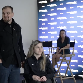 Matějova vyvolená Nikola je na vozíčku.