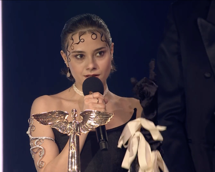 FOTO: Zpěvačka ve svém projevu zmínila i svou druhou sestru Petru, která se potýká s mentálním postižením.