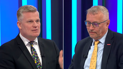 FOTO: Ostrý střet mezi Filipem Turkem a Martinem Dvořákem.