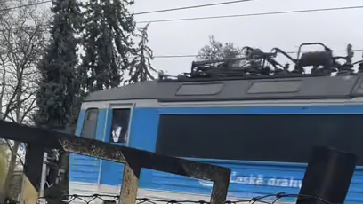 FOTO: Ke srážce naštěstí nakonec nedošlo.