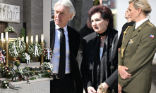 Zdrcená Fibingerová, Špotáková v uniformě i Roman Šebrle. Poslední rozloučení s Imrichem Bugárem