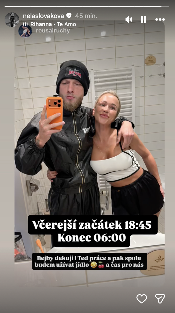 FOTO: Nela Slováková svého partnera velmi podporuje. – stránka 18