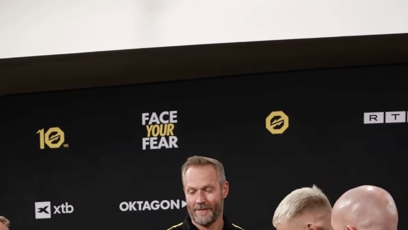 FOTO: Radek Rouchal se během staredownu pustil do soupeře.