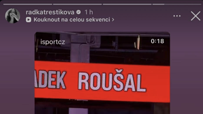 FOTO: Radka Třeštíková se navezla do Roušala.