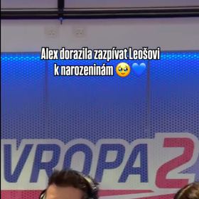 Do studia dorazila i maminka Lenka Marešová.