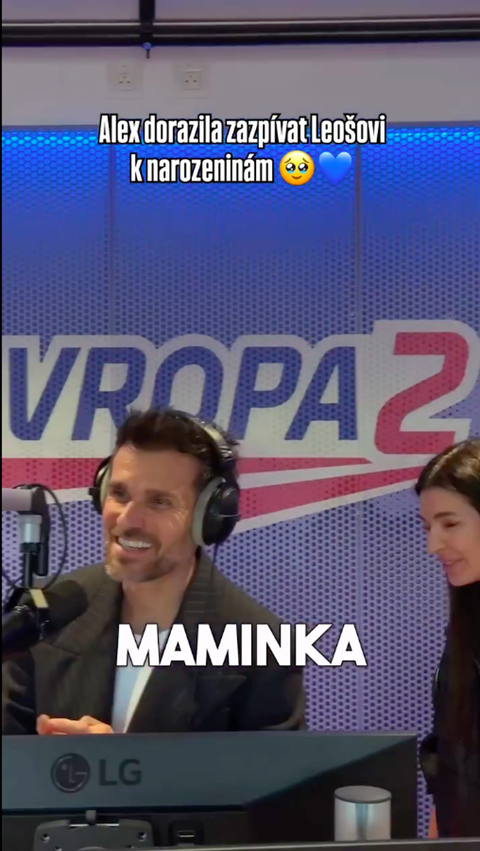 FOTO: Do studia dorazila i maminka Lenka Marešová. – stránka 22