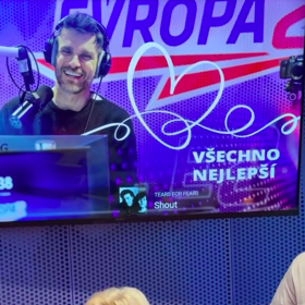 Moderátorova maminka Lenka Marešová se ve studiu objevila poprvé v historii.