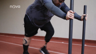 FOTO: Marek Vala nemá nohu.