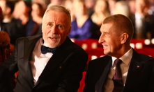 Mirek Topolánek s Andrejem Babišem.