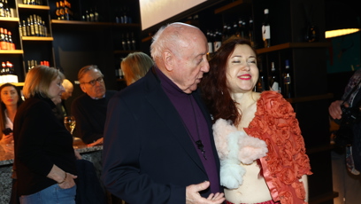 FOTO: Felix Slováček se bavil s Evou Toulovou.