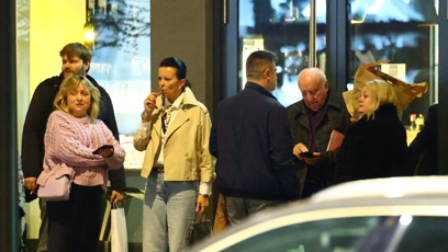 FOTO: Felix Slováček opouští slavnostní křest videoklipů.