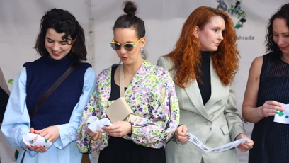 FOTO: Antonie Formanová, Michaela Tomešová a Denisa Nesvačilová.