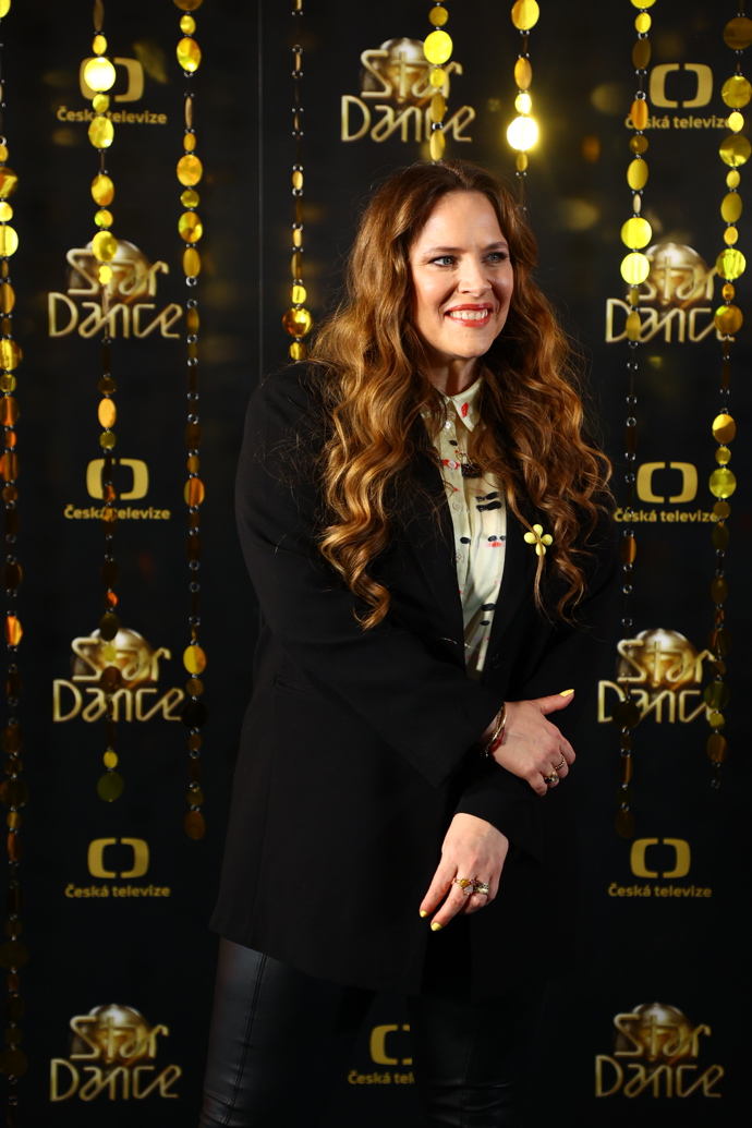 FOTO: Petra Nesvačilová na tiskové konferenci ke 14. ročníku StarDance. – stránka 10
