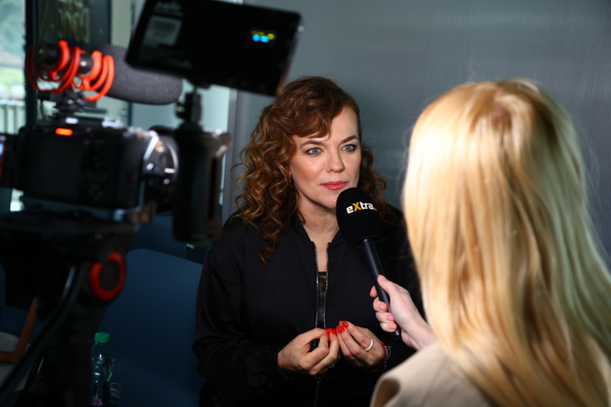 FOTO: Marta Jandová při rozhovoru pro eXtra.cz.
