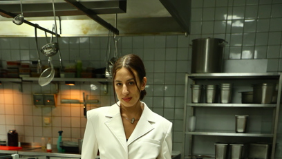 FOTO: Herečka Saída Bahida zapózovala během pauzy našim fotografům.