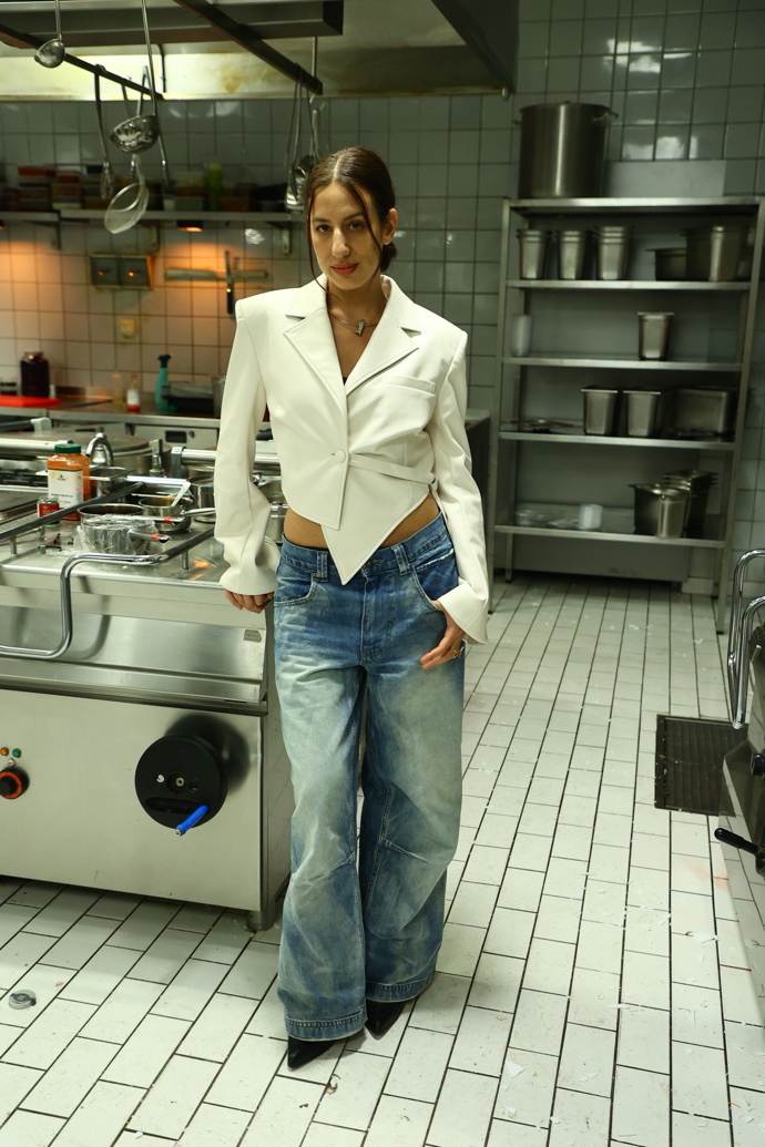 FOTO: Herečka Saída Bahida zapózovala během pauzy našim fotografům.