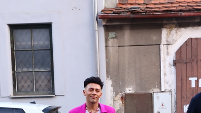 FOTO: Jan Bendig byl nepřehlédnutelný.