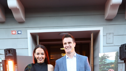 FOTO: Agáta Hanychová s manželem na premiéře dokumentu Leoš.