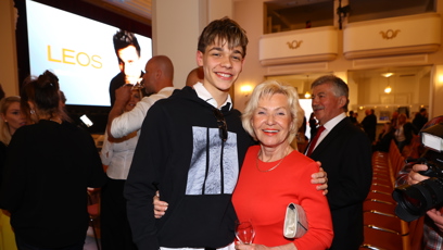 FOTO: Maminka Leoše Mareše s vnukem Matějem.