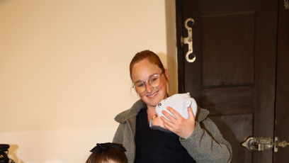 FOTO: Dcera Terezy Vágnerové zpívala ve sboru.