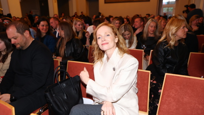 FOTO: Herečka Aňa Geislerová dorazila na premiéru dokumentu Leoše Mareše.