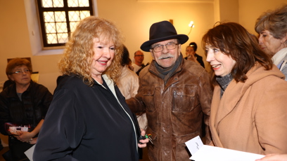 FOTO: Jaroslav Uhlíř s manželkou se skvěle bavili.