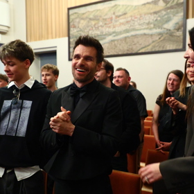 Leoš Mareš byl dojatý. 