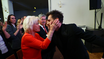 FOTO: Leoš Mareš se svou maminkou.