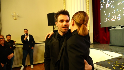 FOTO: Leoš Mareš na premiéře svého dokumentu.