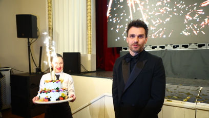 FOTO: Leoš Mareš na premiéře svého dokumentu.