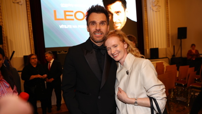 FOTO: Leoš Mareš s herečkou Aňou Geislerovou.