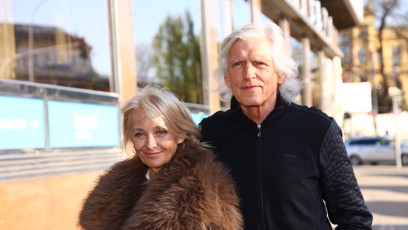 FOTO: Veronika Žilková dorazila s partnerem.