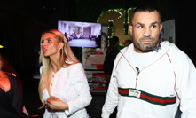 Lela Ceterová a Karlos Vémola během večera.