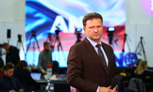 Radek Vondráček dorazil do štábu hnutí ANO.