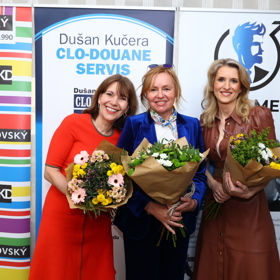 Jitka Sedláčková na castingu Muž roku. 