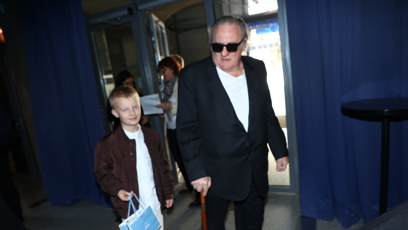 FOTO: Gérard Depardieu dorazil na veřejnou oslavu Jiřiny Bohdalové.