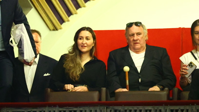 FOTO: Gérard Depardieu dorazil na veřejnou oslavu Jiřiny Bohdalové.