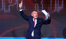 Andrej Babiš měl skvělou náladu.