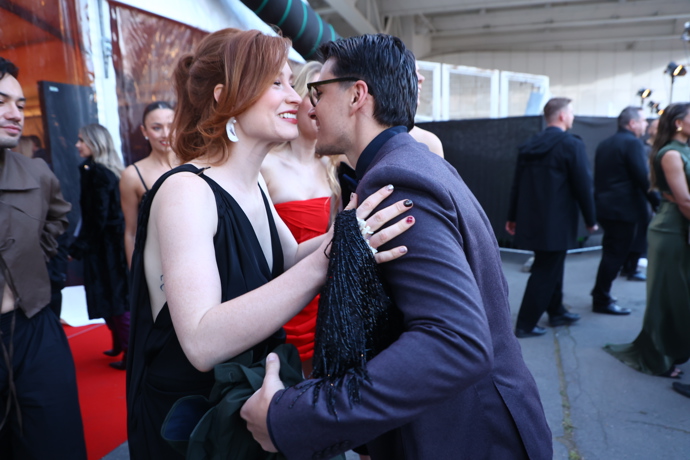 FOTO: Natálie Halouzková se šla pozdravit s Jakubem Kotkem. – stránka 6