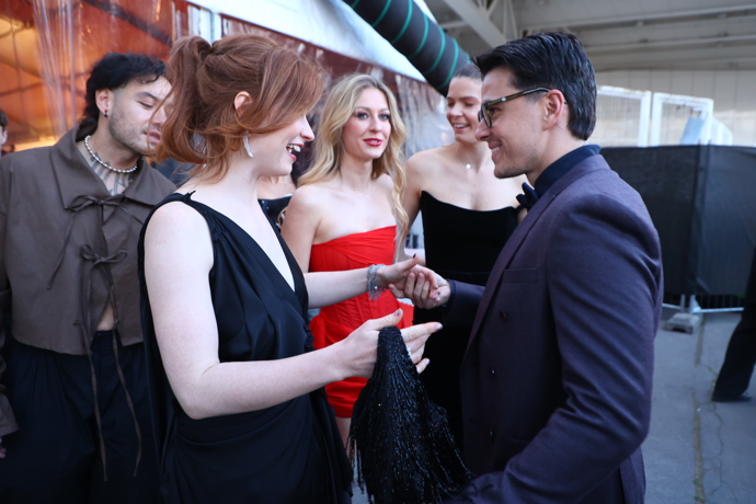 FOTO: Natálie Halouzková se pozdravila s Jakubem Kotkem. – stránka 12