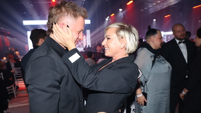 FOTO: Martina Pártlová s Tomášem Klusem.