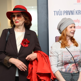Saskia si teď nenechala ujít představení nových hubnoucích produktů Hanky Kynychové.