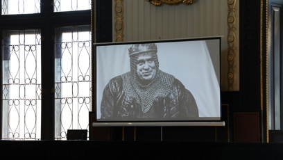 FOTO: Nechybělo promítací plátno.