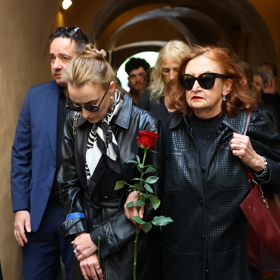 Eva Holubová s dcerou. 