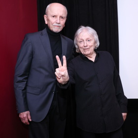 Václav Neckář s bratrem Janem Neckářem. 