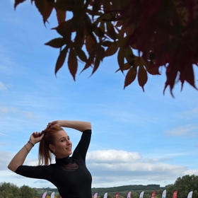 Romana Pavelková golf miluje.