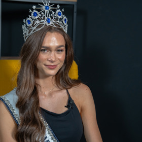 Lucie Pisková v pořadu eXtra host.