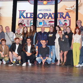 Tisková konference k muzikálu Kleopatra - 25 let.